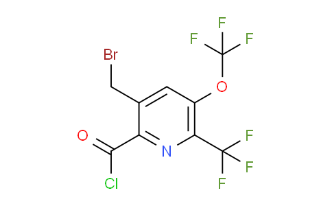 AM145319 | 1805306-41-5 | 3-(Bromomethyl)-5-(trifluoromethoxy)-6-(trifluoromethyl)pyridine-2-carbonyl chloride