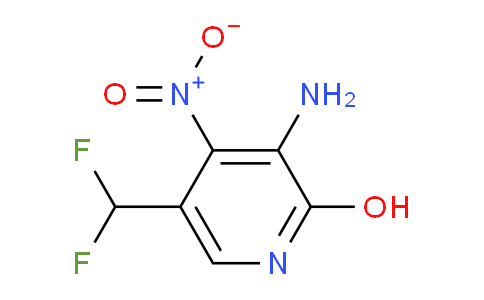 3-Amino-5-(difluoromethyl)-2-hydroxy-4-nitropyridine