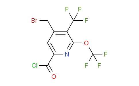 AM145321 | 1804879-44-4 | 4-(Bromomethyl)-2-(trifluoromethoxy)-3-(trifluoromethyl)pyridine-6-carbonyl chloride