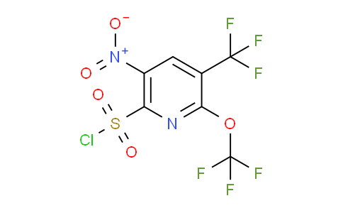 AM145322 | 1805293-04-2 | 5-Nitro-2-(trifluoromethoxy)-3-(trifluoromethyl)pyridine-6-sulfonyl chloride
