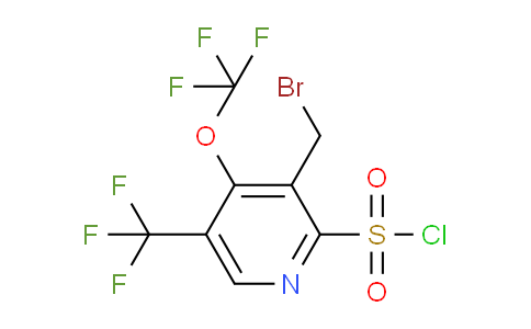 AM145325 | 1805026-79-2 | 3-(Bromomethyl)-4-(trifluoromethoxy)-5-(trifluoromethyl)pyridine-2-sulfonyl chloride