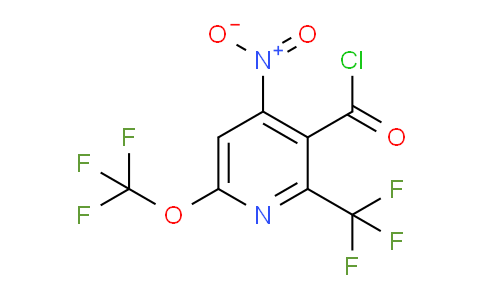 AM145329 | 1806062-79-2 | 4-Nitro-6-(trifluoromethoxy)-2-(trifluoromethyl)pyridine-3-carbonyl chloride