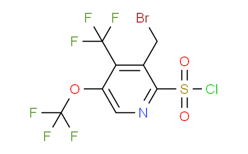 AM145333 | 1805026-89-4 | 3-(Bromomethyl)-5-(trifluoromethoxy)-4-(trifluoromethyl)pyridine-2-sulfonyl chloride