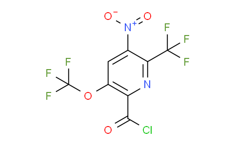 AM145334 | 1806062-70-3 | 3-Nitro-5-(trifluoromethoxy)-2-(trifluoromethyl)pyridine-6-carbonyl chloride