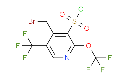 AM145340 | 1803993-97-6 | 4-(Bromomethyl)-2-(trifluoromethoxy)-5-(trifluoromethyl)pyridine-3-sulfonyl chloride