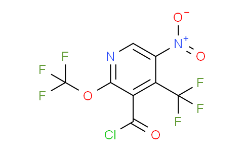 AM145342 | 1805219-96-8 | 5-Nitro-2-(trifluoromethoxy)-4-(trifluoromethyl)pyridine-3-carbonyl chloride