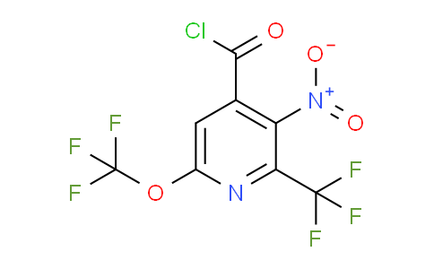 AM145344 | 1803990-15-9 | 3-Nitro-6-(trifluoromethoxy)-2-(trifluoromethyl)pyridine-4-carbonyl chloride