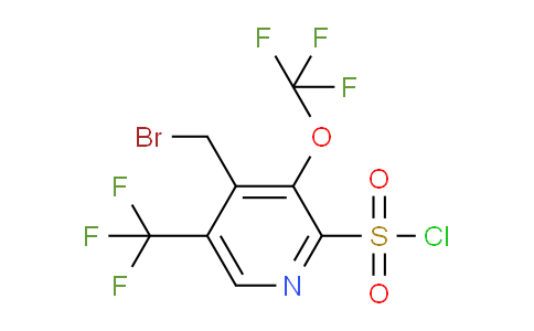 AM145347 | 1804678-80-5 | 4-(Bromomethyl)-3-(trifluoromethoxy)-5-(trifluoromethyl)pyridine-2-sulfonyl chloride