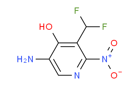5-Amino-3-(difluoromethyl)-4-hydroxy-2-nitropyridine