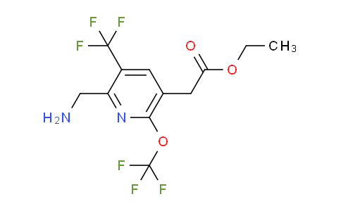 AM145353 | 1804939-19-2 | Ethyl 2-(aminomethyl)-6-(trifluoromethoxy)-3-(trifluoromethyl)pyridine-5-acetate