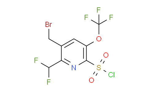 AM145363 | 1805147-92-5 | 3-(Bromomethyl)-2-(difluoromethyl)-5-(trifluoromethoxy)pyridine-6-sulfonyl chloride