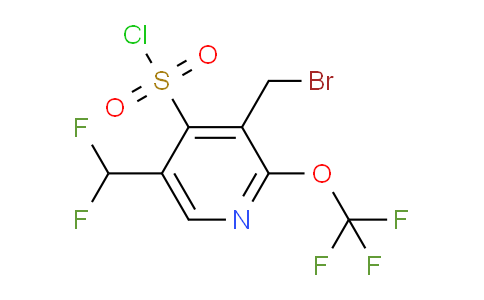 AM145368 | 1805312-38-2 | 3-(Bromomethyl)-5-(difluoromethyl)-2-(trifluoromethoxy)pyridine-4-sulfonyl chloride