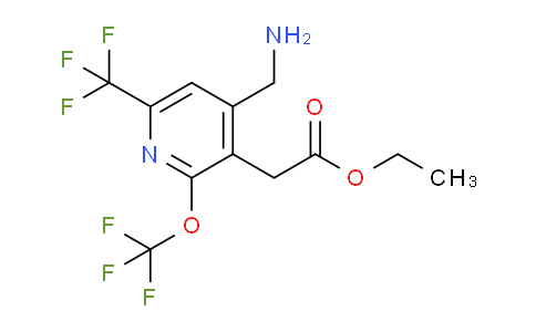 AM145370 | 1806779-08-7 | Ethyl 4-(aminomethyl)-2-(trifluoromethoxy)-6-(trifluoromethyl)pyridine-3-acetate