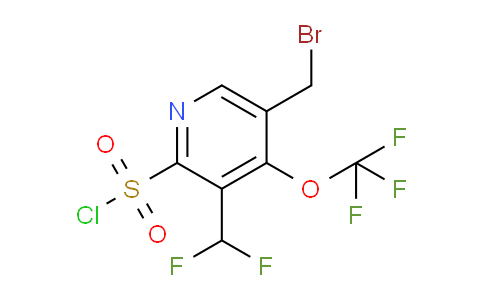 AM145372 | 1806763-04-1 | 5-(Bromomethyl)-3-(difluoromethyl)-4-(trifluoromethoxy)pyridine-2-sulfonyl chloride