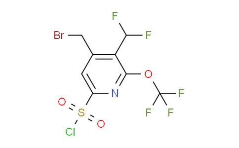 AM145378 | 1805308-92-2 | 4-(Bromomethyl)-3-(difluoromethyl)-2-(trifluoromethoxy)pyridine-6-sulfonyl chloride