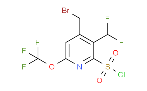 AM145380 | 1804756-21-5 | 4-(Bromomethyl)-3-(difluoromethyl)-6-(trifluoromethoxy)pyridine-2-sulfonyl chloride
