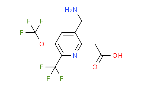 AM145382 | 1805094-70-5 | 3-(Aminomethyl)-5-(trifluoromethoxy)-6-(trifluoromethyl)pyridine-2-acetic acid