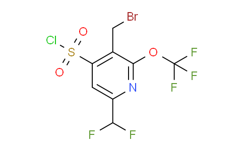 AM145383 | 1805240-98-5 | 3-(Bromomethyl)-6-(difluoromethyl)-2-(trifluoromethoxy)pyridine-4-sulfonyl chloride