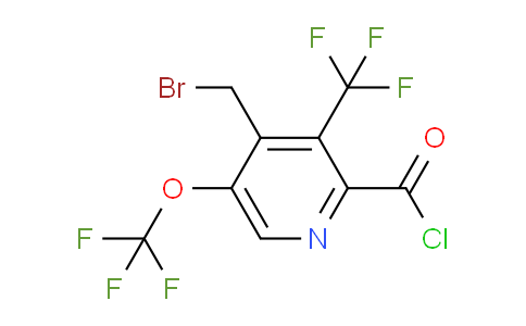 AM145384 | 1803992-90-6 | 4-(Bromomethyl)-5-(trifluoromethoxy)-3-(trifluoromethyl)pyridine-2-carbonyl chloride
