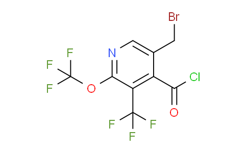 AM145386 | 1804879-84-2 | 5-(Bromomethyl)-2-(trifluoromethoxy)-3-(trifluoromethyl)pyridine-4-carbonyl chloride