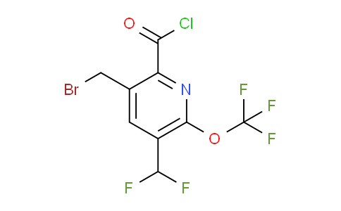 AM145391 | 1806772-31-5 | 3-(Bromomethyl)-5-(difluoromethyl)-6-(trifluoromethoxy)pyridine-2-carbonyl chloride