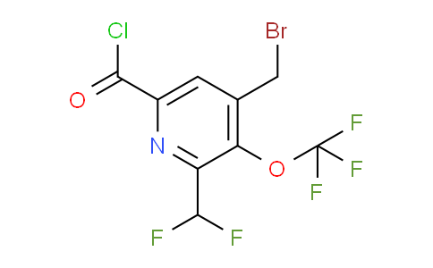 AM145393 | 1805146-58-0 | 4-(Bromomethyl)-2-(difluoromethyl)-3-(trifluoromethoxy)pyridine-6-carbonyl chloride