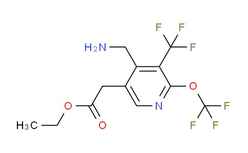 AM145395 | 1804710-28-8 | Ethyl 4-(aminomethyl)-2-(trifluoromethoxy)-3-(trifluoromethyl)pyridine-5-acetate