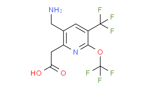 AM145396 | 1806168-67-1 | 5-(Aminomethyl)-2-(trifluoromethoxy)-3-(trifluoromethyl)pyridine-6-acetic acid