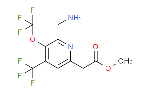 AM145398 | 1804667-94-4 | Methyl 2-(aminomethyl)-3-(trifluoromethoxy)-4-(trifluoromethyl)pyridine-6-acetate