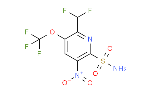 AM145407 | 1806061-89-1 | 2-(Difluoromethyl)-5-nitro-3-(trifluoromethoxy)pyridine-6-sulfonamide
