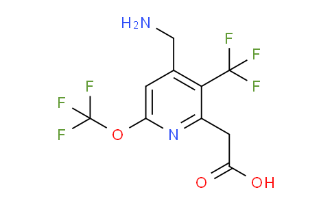AM145411 | 1806068-37-0 | 4-(Aminomethyl)-6-(trifluoromethoxy)-3-(trifluoromethyl)pyridine-2-acetic acid