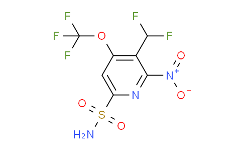AM145417 | 1804438-68-3 | 3-(Difluoromethyl)-2-nitro-4-(trifluoromethoxy)pyridine-6-sulfonamide