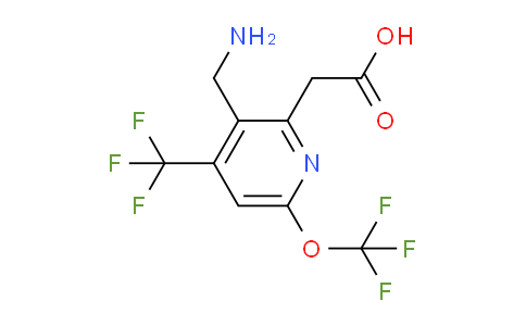 AM145418 | 1805032-53-4 | 3-(Aminomethyl)-6-(trifluoromethoxy)-4-(trifluoromethyl)pyridine-2-acetic acid