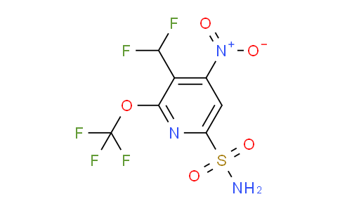 AM145421 | 1805082-28-3 | 3-(Difluoromethyl)-4-nitro-2-(trifluoromethoxy)pyridine-6-sulfonamide