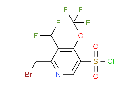 AM145422 | 1804628-21-4 | 2-(Bromomethyl)-3-(difluoromethyl)-4-(trifluoromethoxy)pyridine-5-sulfonyl chloride