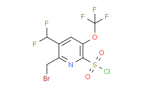 AM145426 | 1806773-43-2 | 2-(Bromomethyl)-3-(difluoromethyl)-5-(trifluoromethoxy)pyridine-6-sulfonyl chloride
