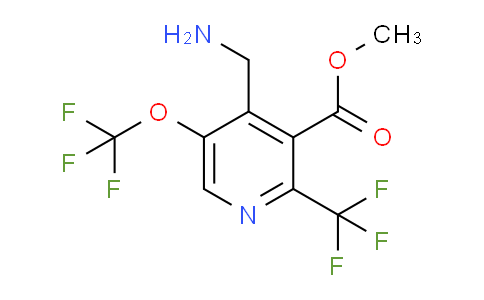 AM145432 | 1804441-86-8 | Methyl 4-(aminomethyl)-5-(trifluoromethoxy)-2-(trifluoromethyl)pyridine-3-carboxylate