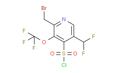 AM145434 | 1804370-48-6 | 2-(Bromomethyl)-5-(difluoromethyl)-3-(trifluoromethoxy)pyridine-4-sulfonyl chloride