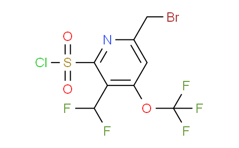 AM145436 | 1805312-07-5 | 6-(Bromomethyl)-3-(difluoromethyl)-4-(trifluoromethoxy)pyridine-2-sulfonyl chloride