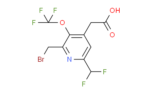 AM145438 | 1805024-14-9 | 2-(Bromomethyl)-6-(difluoromethyl)-3-(trifluoromethoxy)pyridine-4-acetic acid