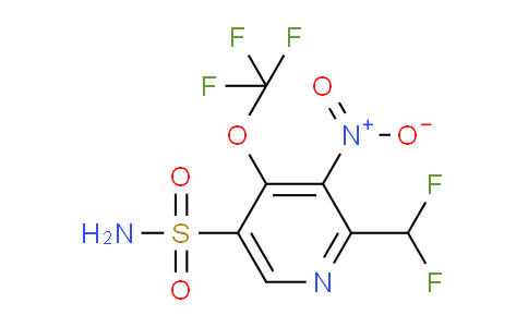 AM145441 | 1805082-09-0 | 2-(Difluoromethyl)-3-nitro-4-(trifluoromethoxy)pyridine-5-sulfonamide