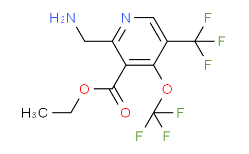 AM145443 | 1806067-58-2 | Ethyl 2-(aminomethyl)-4-(trifluoromethoxy)-5-(trifluoromethyl)pyridine-3-carboxylate