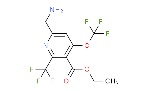 AM145446 | 1805294-53-4 | Ethyl 6-(aminomethyl)-4-(trifluoromethoxy)-2-(trifluoromethyl)pyridine-3-carboxylate