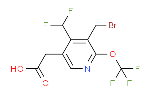 AM145447 | 1805282-22-7 | 3-(Bromomethyl)-4-(difluoromethyl)-2-(trifluoromethoxy)pyridine-5-acetic acid