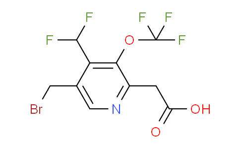 AM145449 | 1805024-18-3 | 5-(Bromomethyl)-4-(difluoromethyl)-3-(trifluoromethoxy)pyridine-2-acetic acid