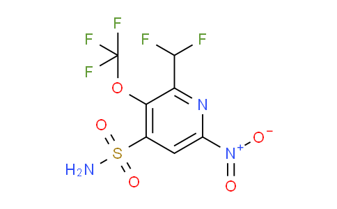 AM145450 | 1805160-04-6 | 2-(Difluoromethyl)-6-nitro-3-(trifluoromethoxy)pyridine-4-sulfonamide