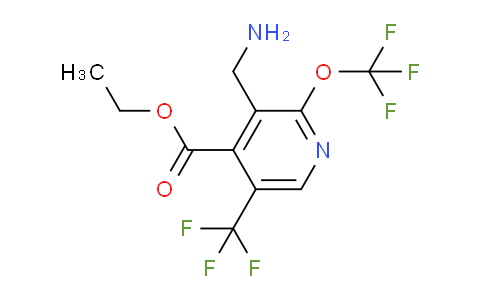 AM145455 | 1805226-99-6 | Ethyl 3-(aminomethyl)-2-(trifluoromethoxy)-5-(trifluoromethyl)pyridine-4-carboxylate
