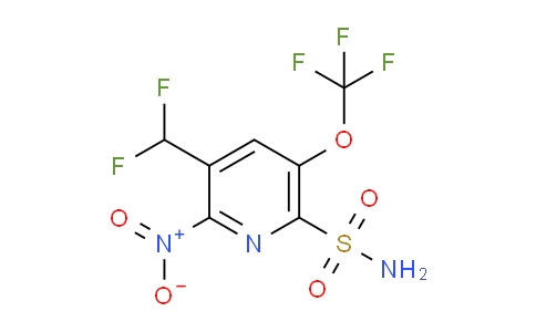 AM145456 | 1805219-41-3 | 3-(Difluoromethyl)-2-nitro-5-(trifluoromethoxy)pyridine-6-sulfonamide