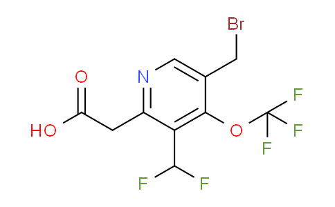 AM145458 | 1806780-38-0 | 5-(Bromomethyl)-3-(difluoromethyl)-4-(trifluoromethoxy)pyridine-2-acetic acid