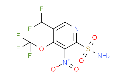 AM145462 | 1805296-70-1 | 5-(Difluoromethyl)-3-nitro-4-(trifluoromethoxy)pyridine-2-sulfonamide